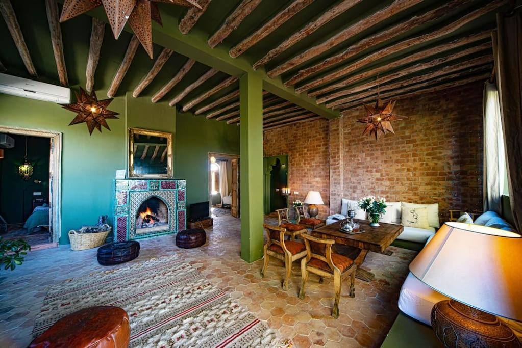 Aux Portes De Marrakech Villa Arts & Deco Avec Piscine Marrakesh Exterior foto