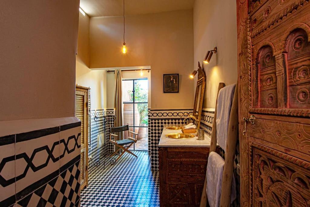 Aux Portes De Marrakech Villa Arts & Deco Avec Piscine Marrakesh Exterior foto