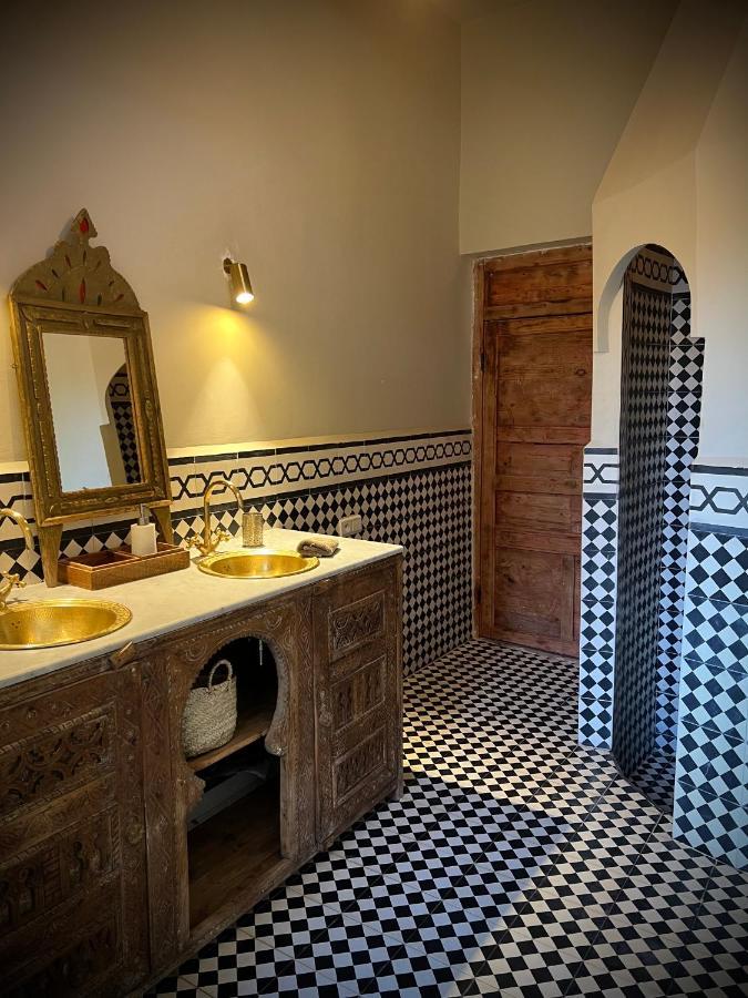 Aux Portes De Marrakech Villa Arts & Deco Avec Piscine Marrakesh Exterior foto